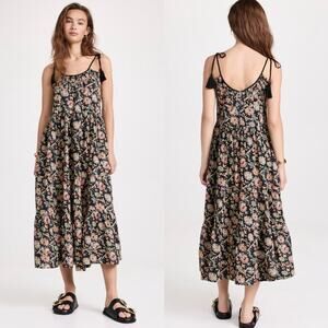 The Great The Breeze Maxi Dress Black Paisley 2 / M
